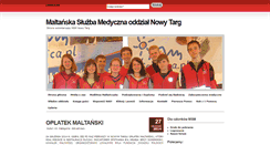 Desktop Screenshot of msm.nowotarski.pl