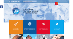 Desktop Screenshot of pck.nowotarski.pl
